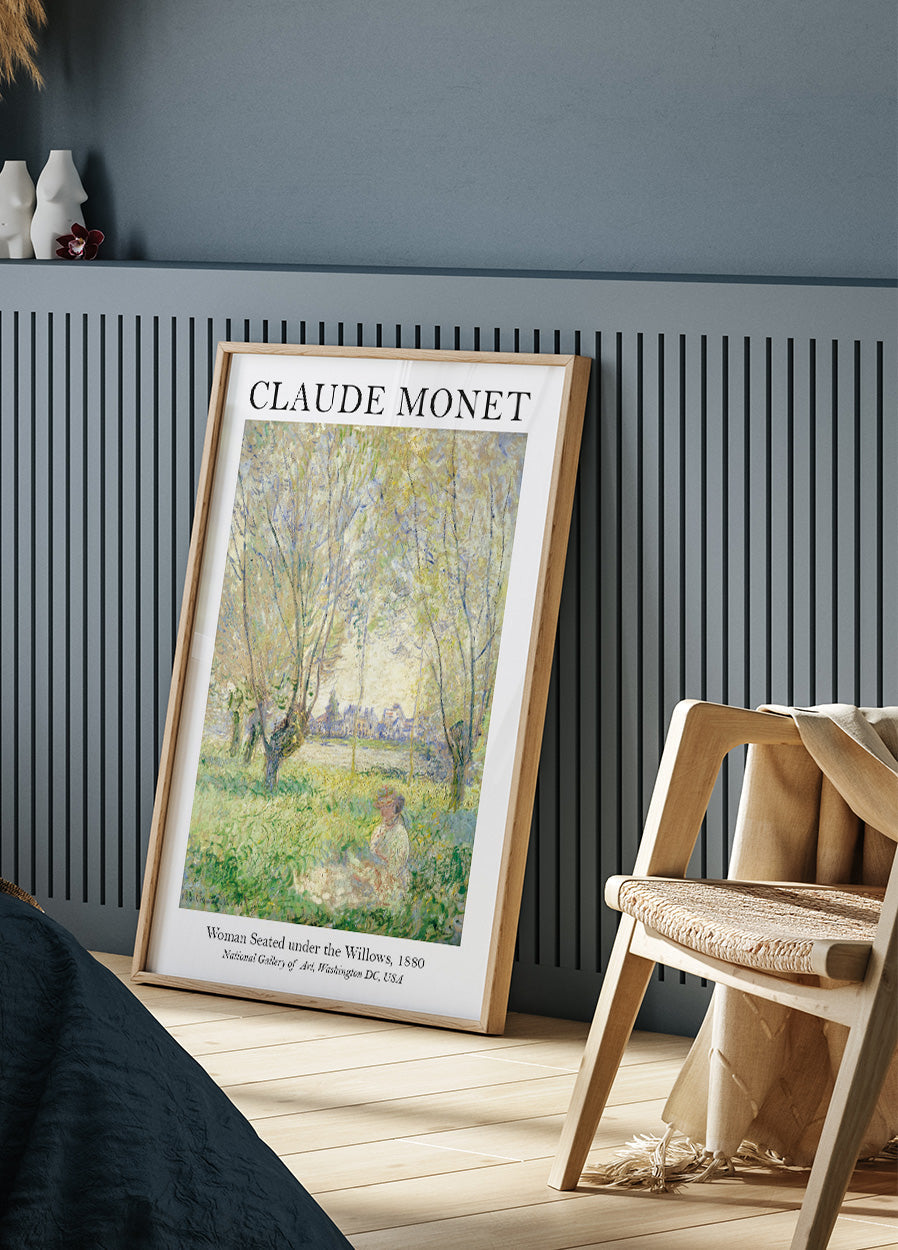 Monet Williows Poster - Posterbox.art
