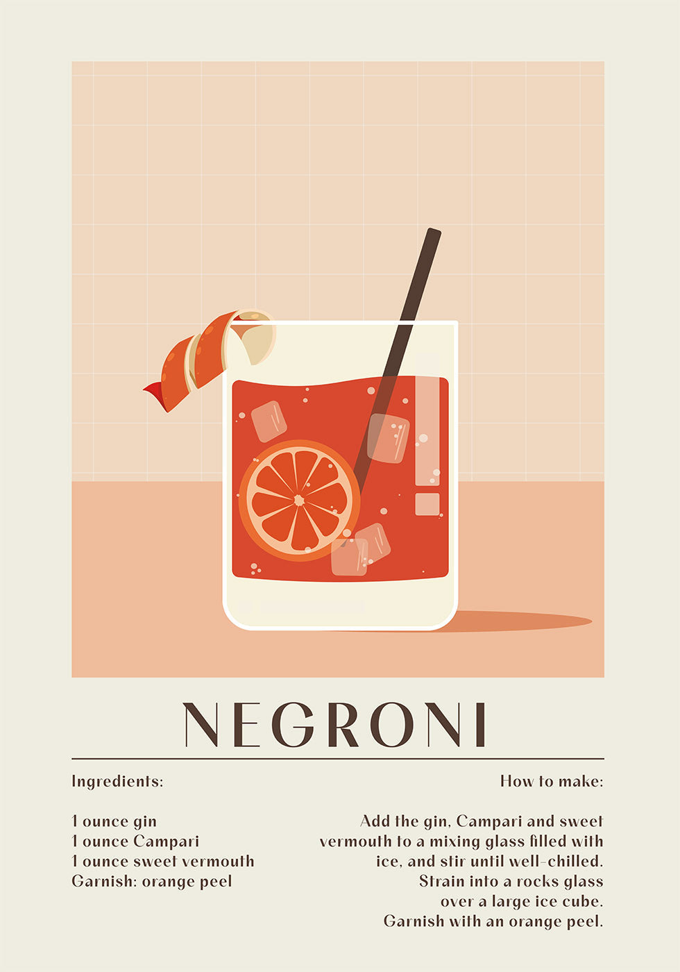 Negroni Poster