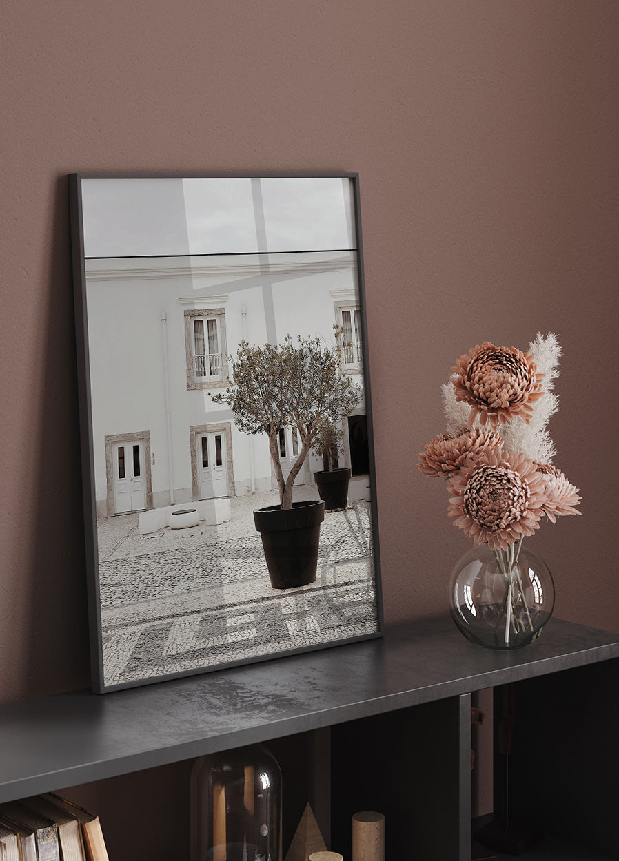 Olive Trees In The City Poster - Posterbox.art