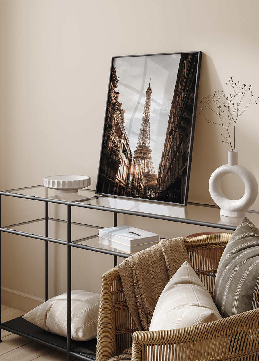 Eiffel Tower View Poster - Posterbox.art