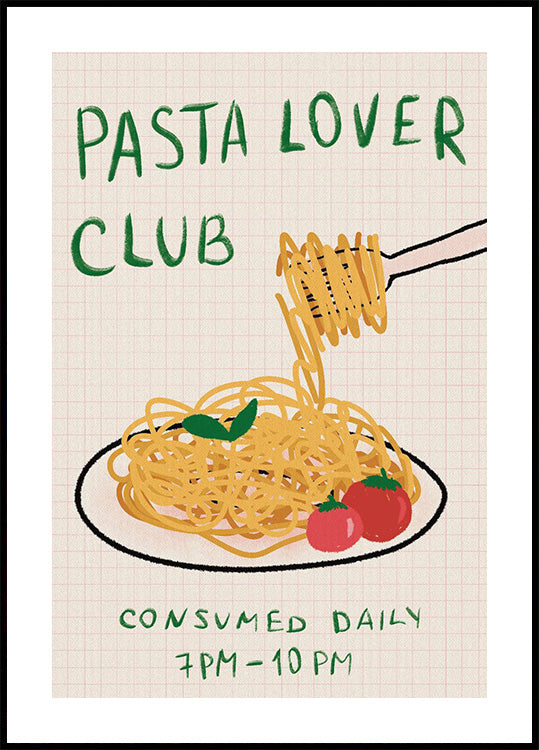 Pasta Day Poster - Posterbox.art