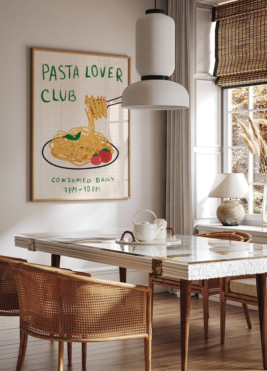 Pasta Day Poster - Posterbox.art