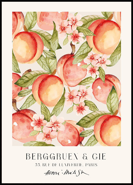 Peaches Poster - Posterbox.art