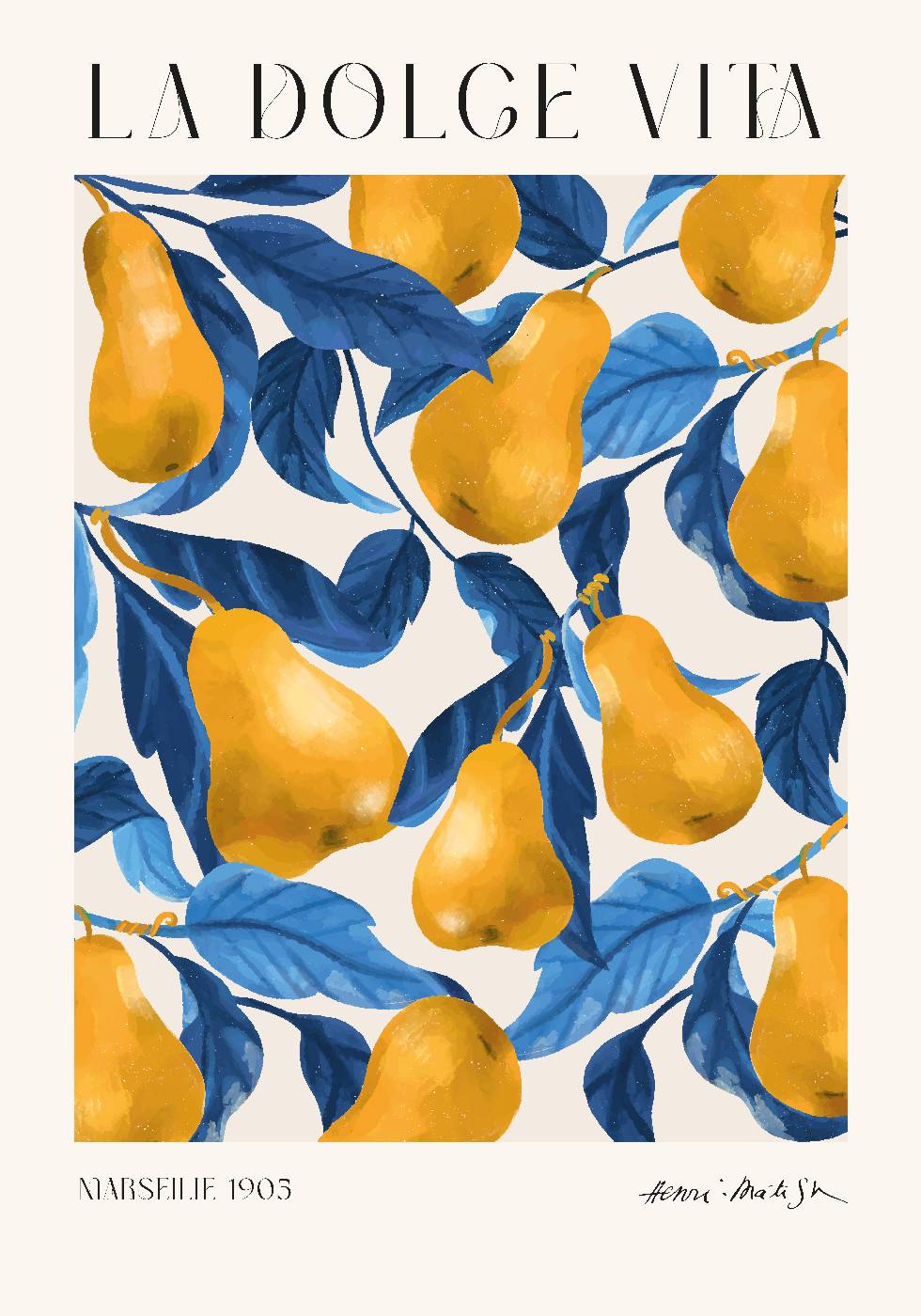 Pears Poster - Posterbox.art