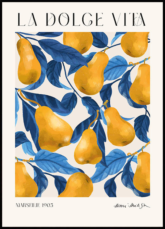 Pears Poster - Posterbox.art