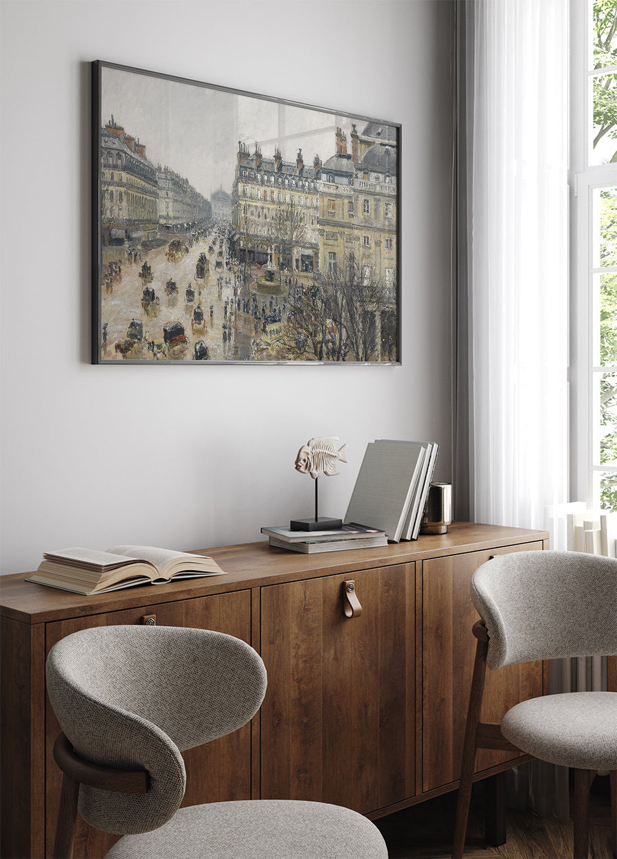 Paris Street in the Rain Poster - Posterbox.art