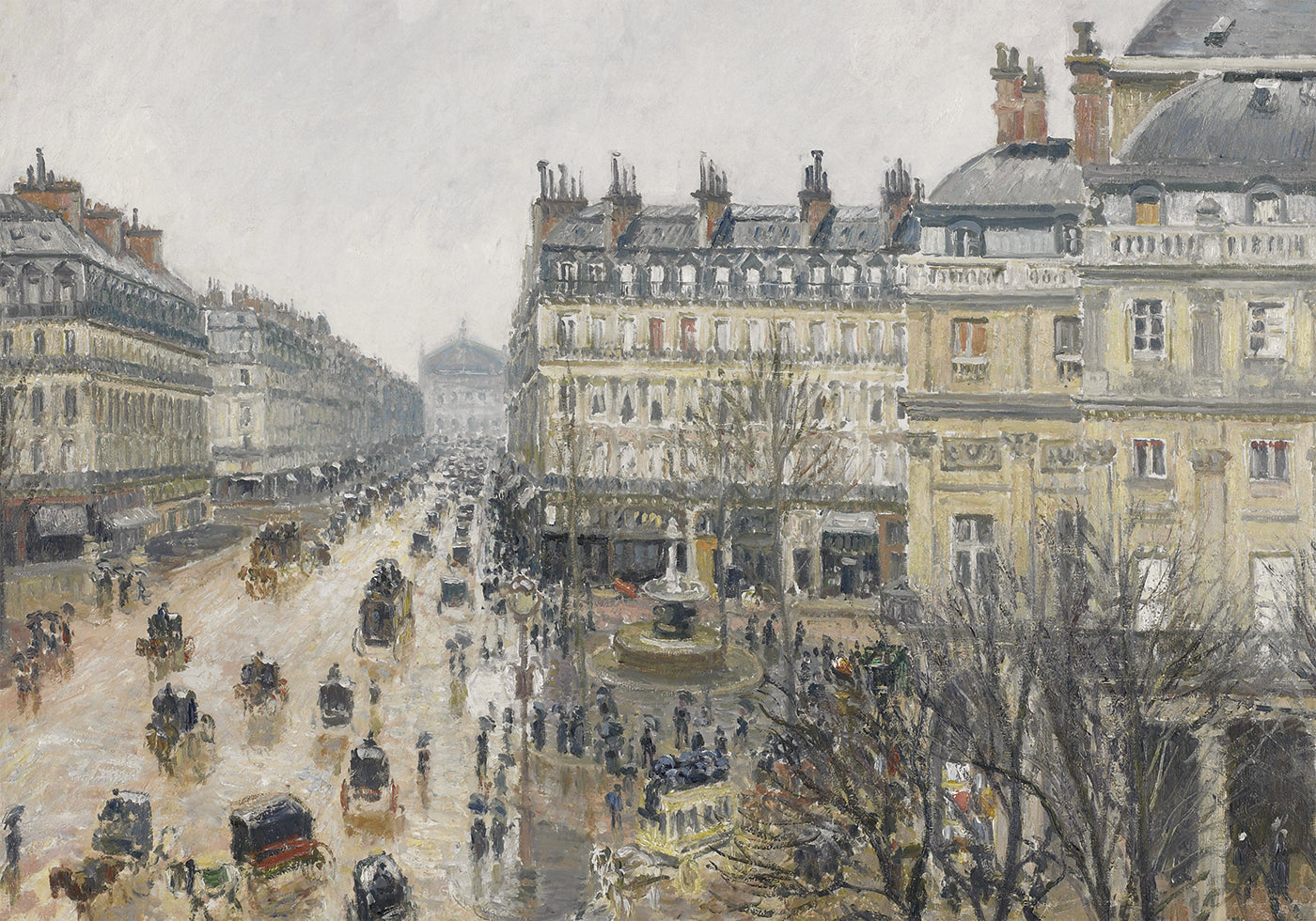 Paris Street in the Rain Poster - Posterbox.art