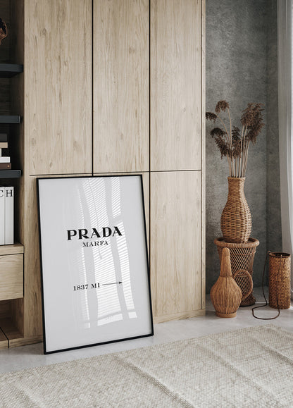 Prada Marfa Poster