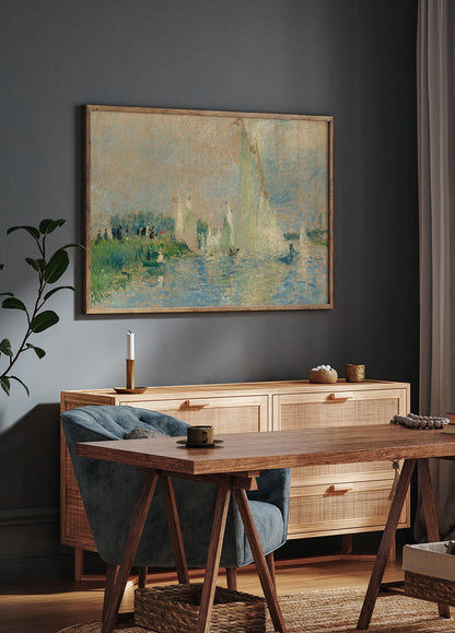 Sailing in Argenteuil Poster - Posterbox.art