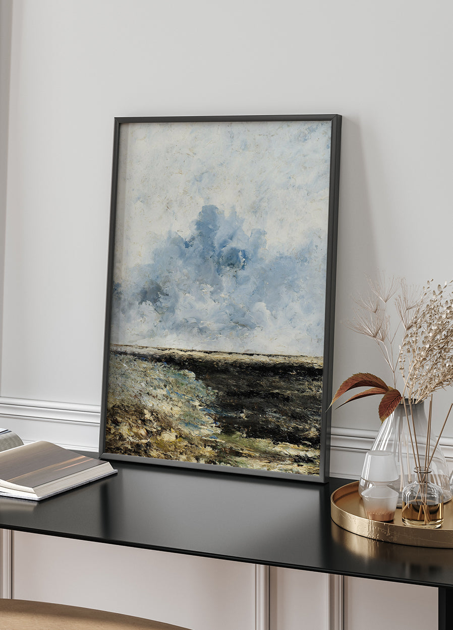 Serene Coastal Landscape Poster - Posterbox.art