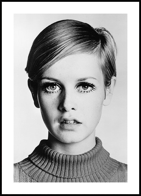 Supermodel Twiggy Poster