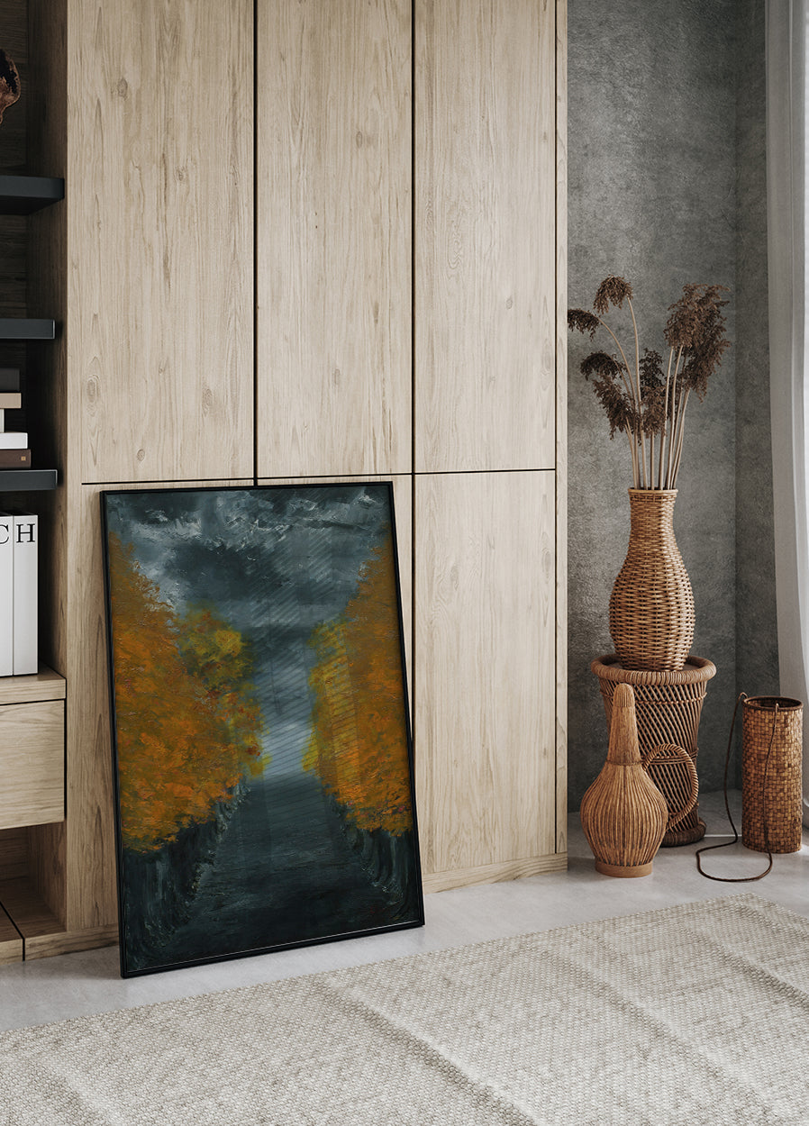 Autumn Avenue Poster - Posterbox.art