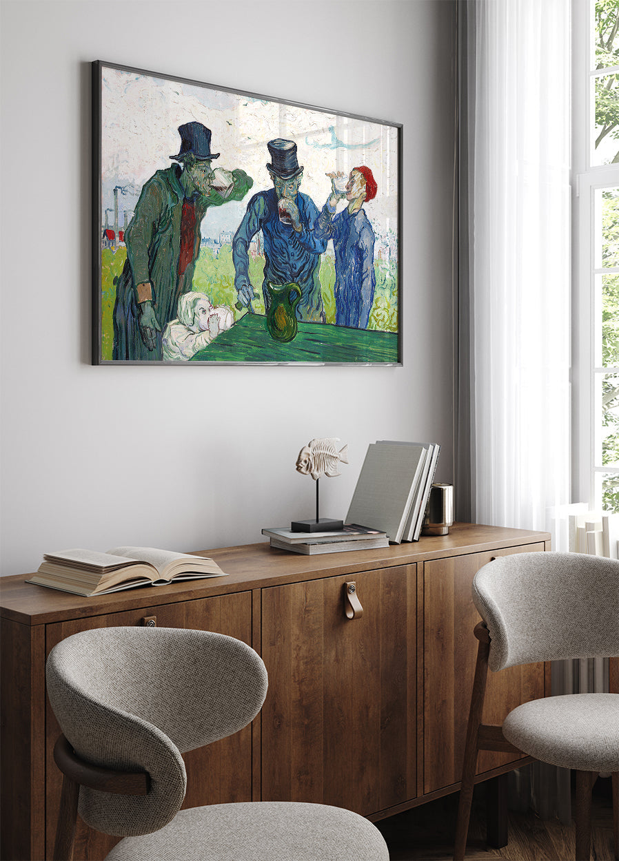 The Drinkers By Vincent van Gogh Poster - Posterbox.art