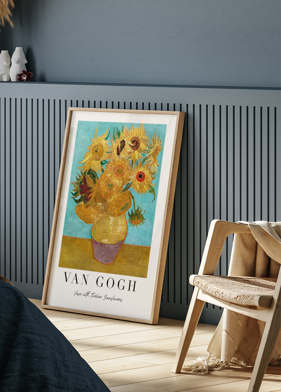 Sunflower Still Life Poster