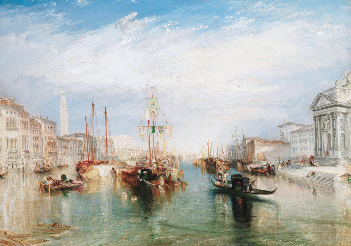 Venetian Waterscape Poster - Posterbox.art
