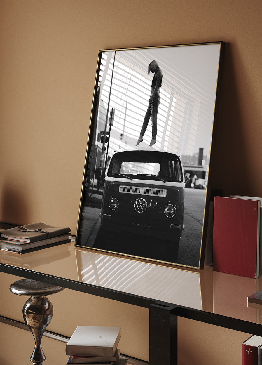 Volkswagen Girl Poster - Posterbox.art