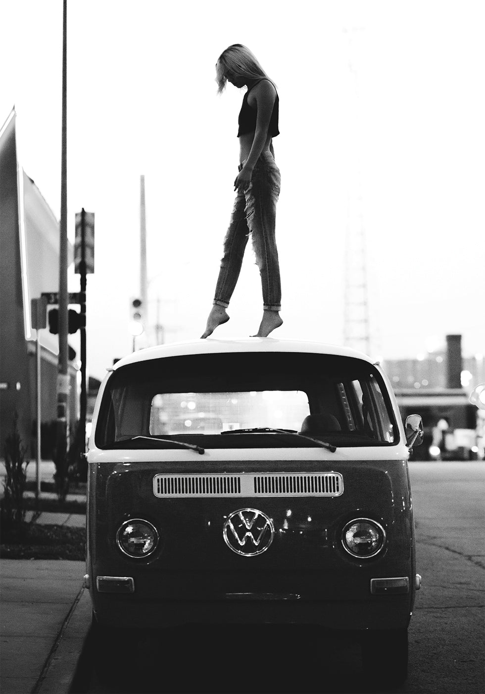 Volkswagen Girl Poster - Posterbox.art