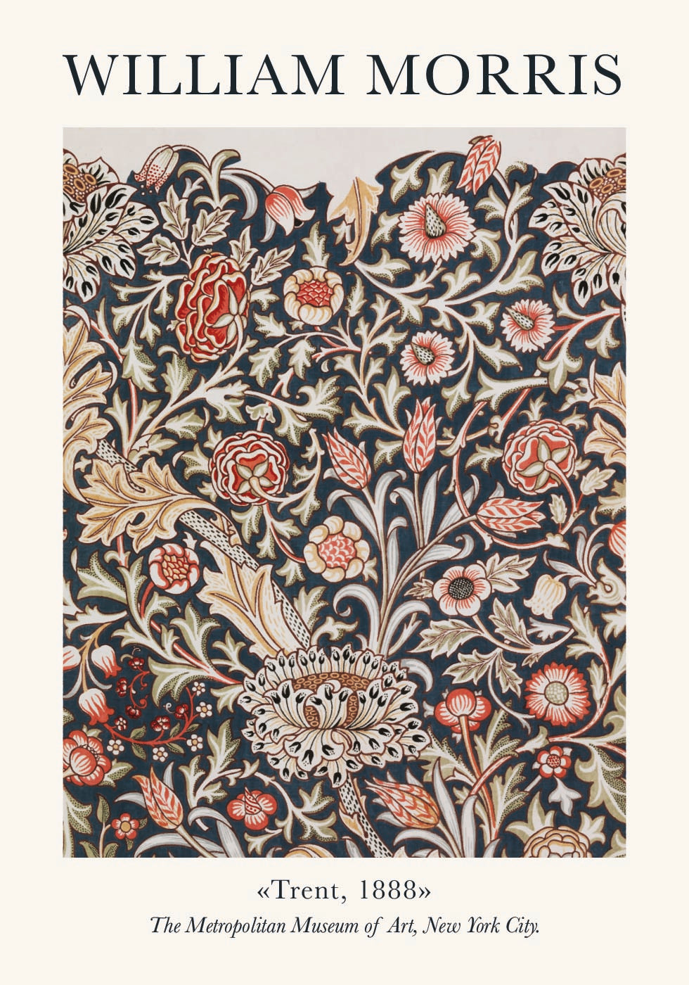 W. Morris & Co Trent Poster - Posterbox.art