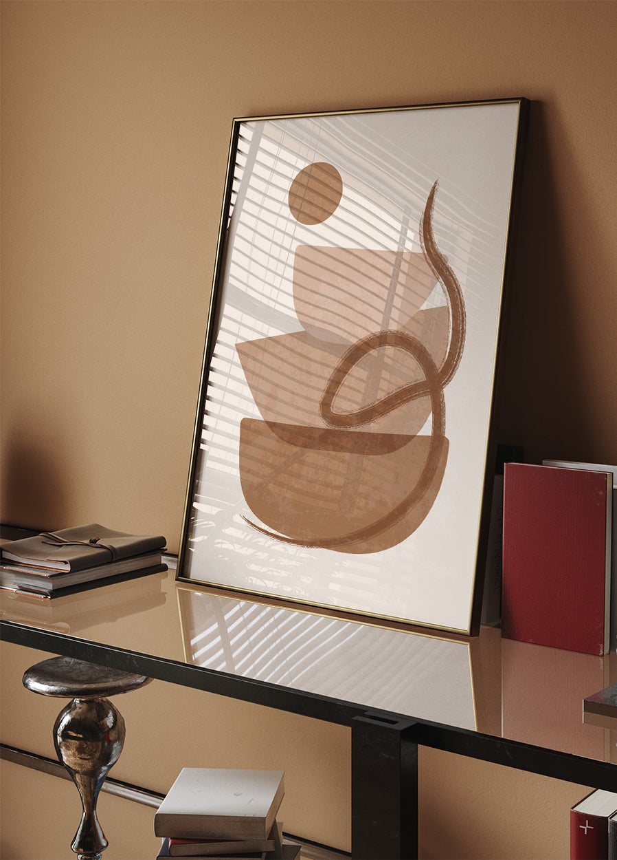 Watercolor Shapes Poster - Posterbox.art