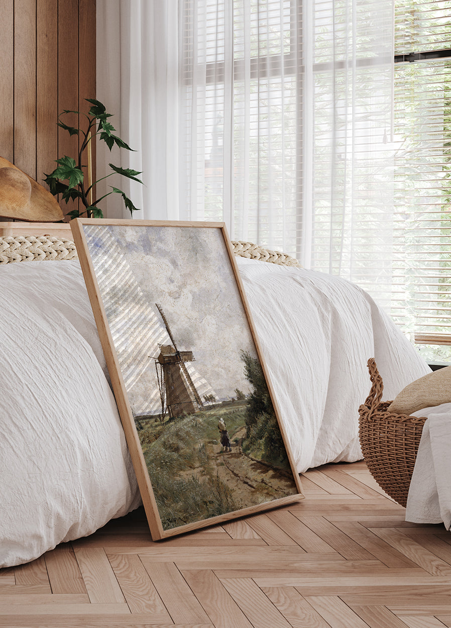 Windmill at Ahrenshoop Poster - Posterbox.art
