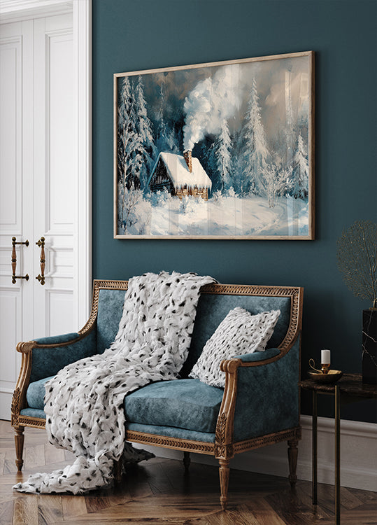 Winter Fairy House Poster - Posterbox.art