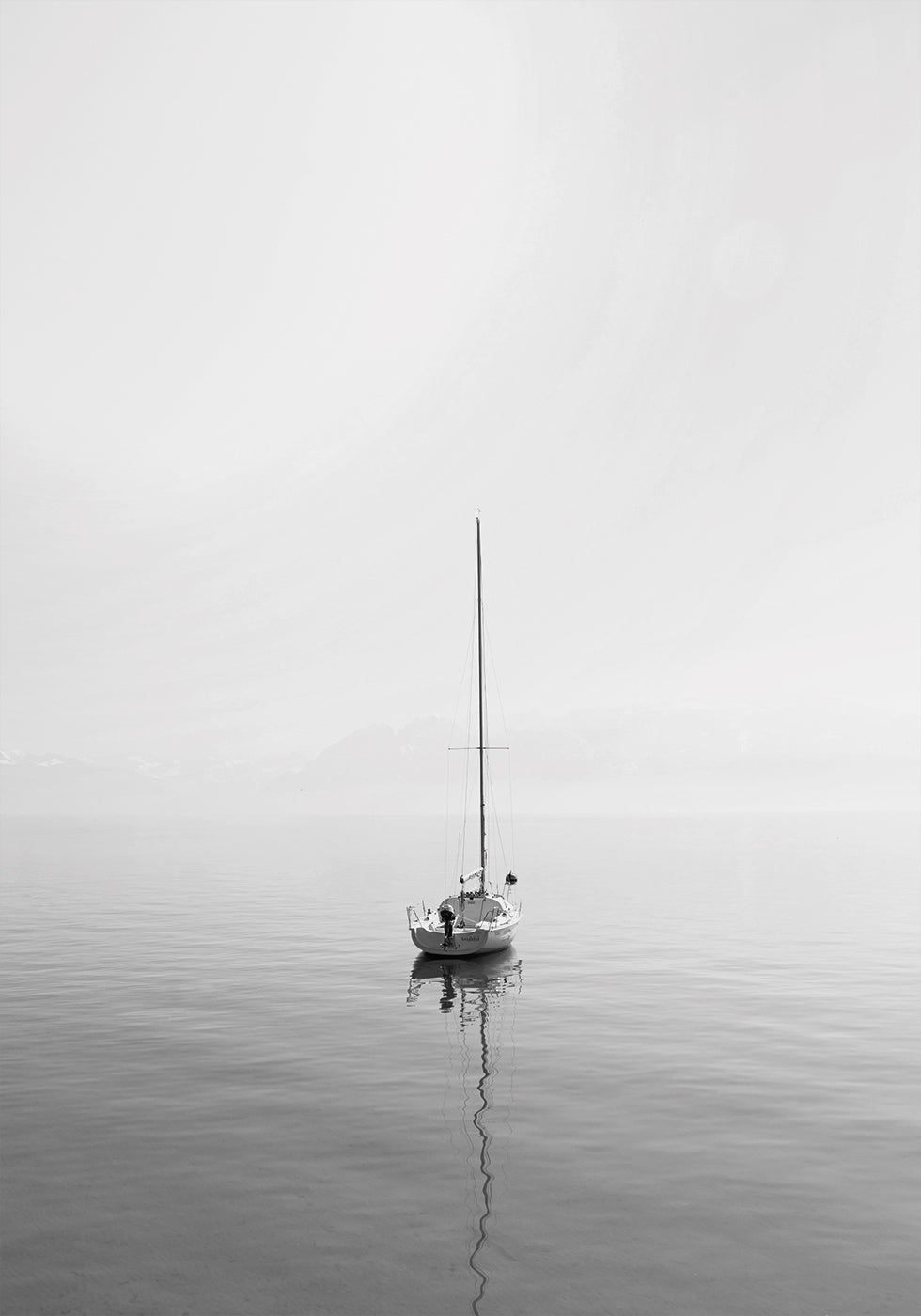 Solitude on the Water Poster