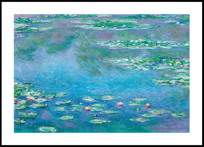 Water Lilies Reflection Poster - Posterbox.art
