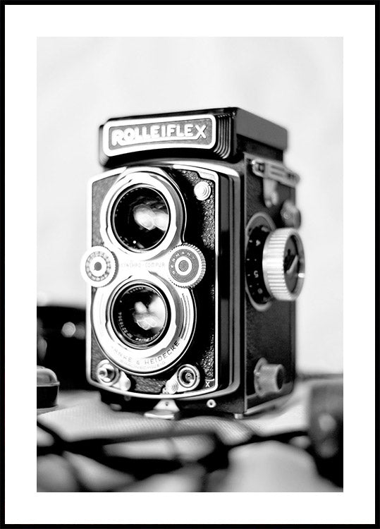 Retro Vintage Camera Poster