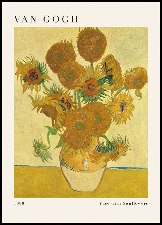 Van Gogh's Sunflowers Poster