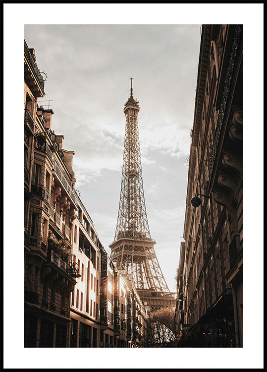 Eiffel Tower View Poster - Posterbox.art