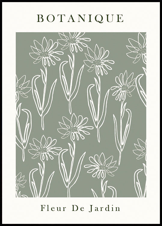 Fleur De Jardin No. 2 Poster - Posterbox.art