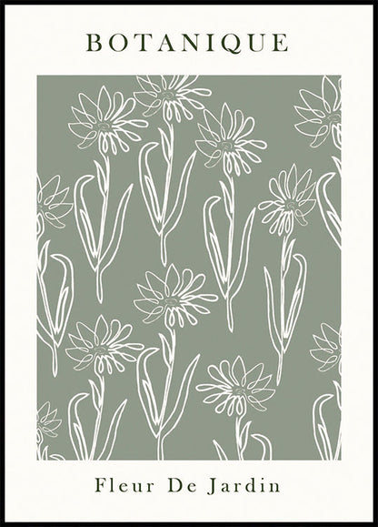Fleur De Jardin No. 2 Poster - Posterbox.art