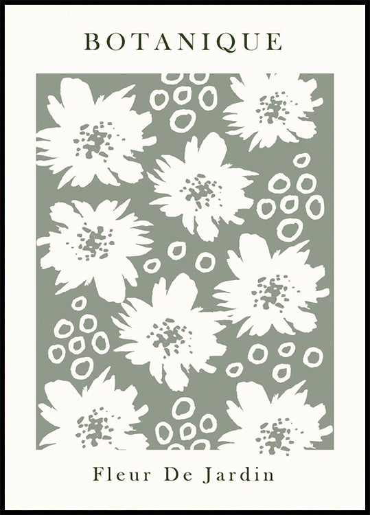 Fleur De Jardin No. 1 Poster - Posterbox.art