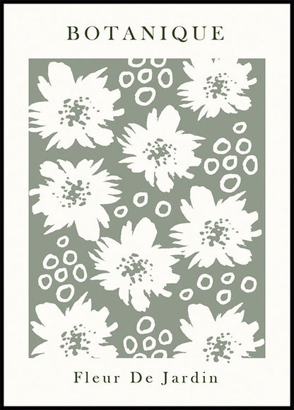 Fleur De Jardin No. 1 Poster - Posterbox.art