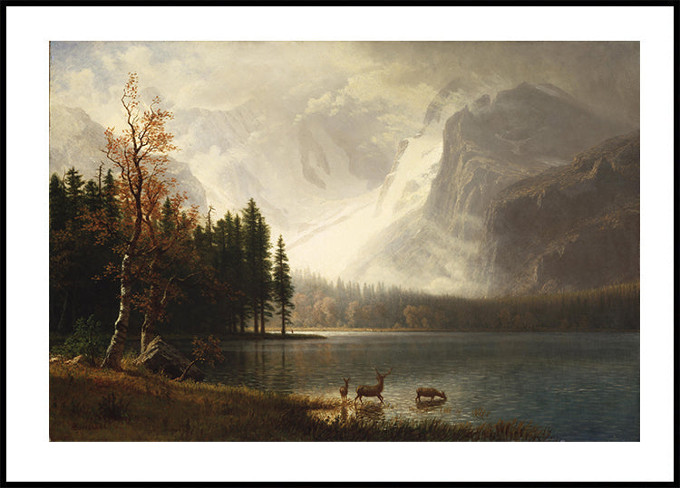 Mountain Serenity Landscape Poster - Posterbox.art