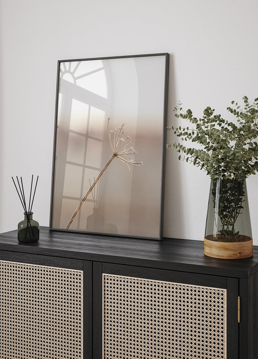 Frosted Plant Poster - Posterbox.art