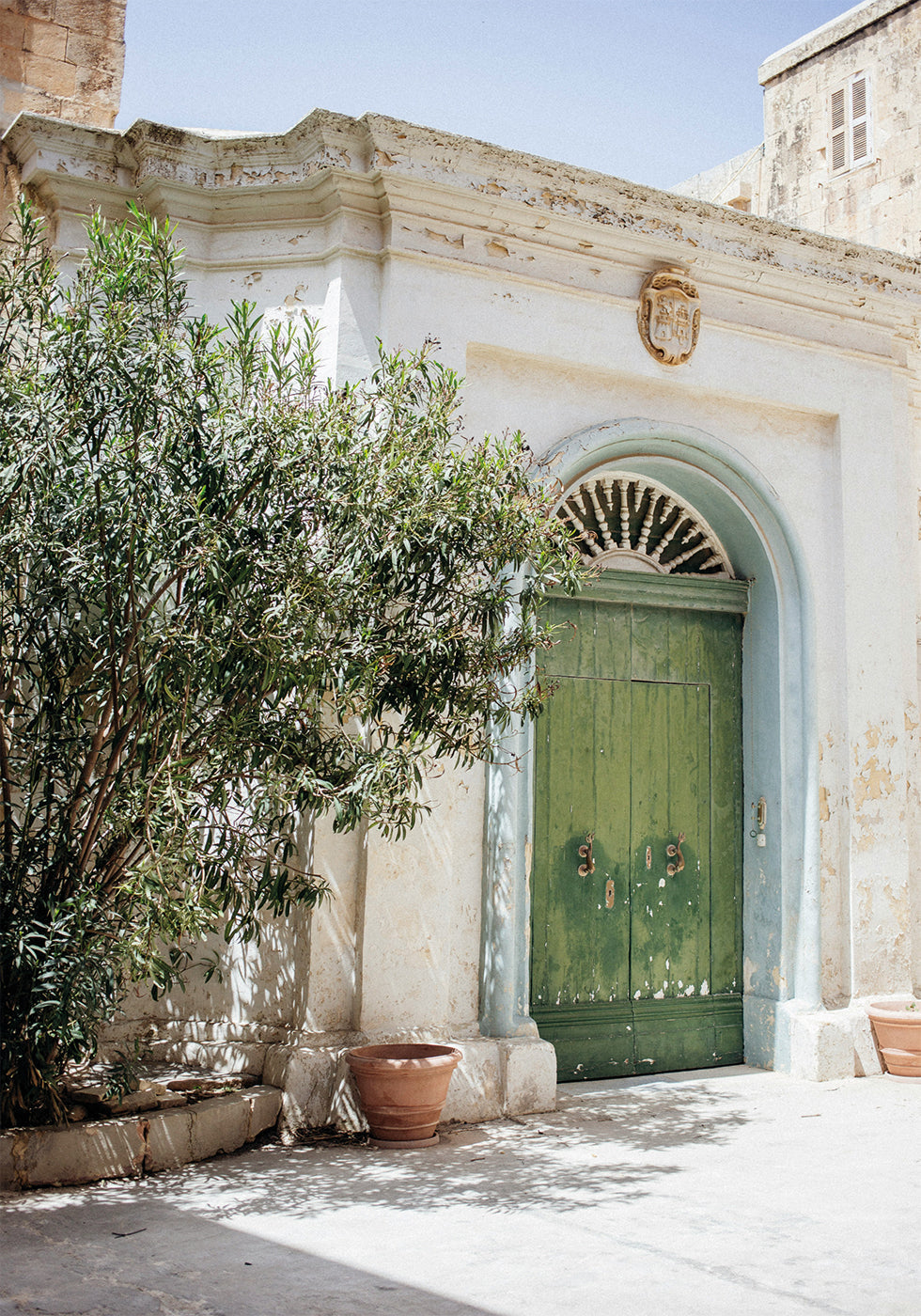 Green Door Poster - Posterbox.art