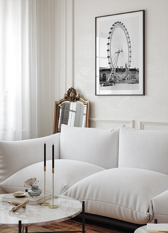 The London Eye Poster