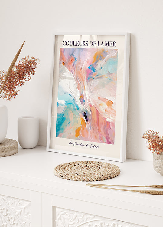 Couleurs de la Mer Poster