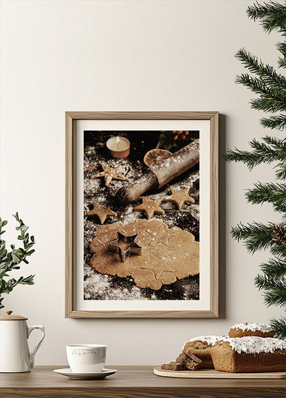 Gingerbread Cookie Poster