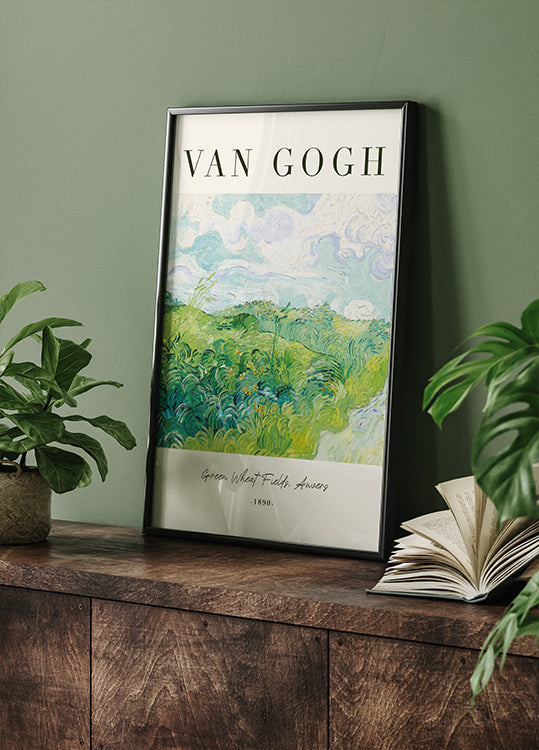 Van Gogh's Green Wheat Fields Poster