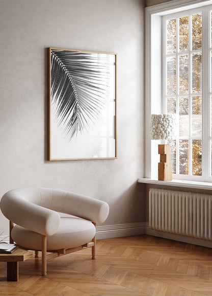 Elegant Palm Leaf Poster